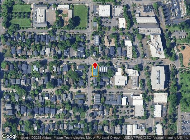 6500 S Virginia Ave, Portland, OR Parcel Map