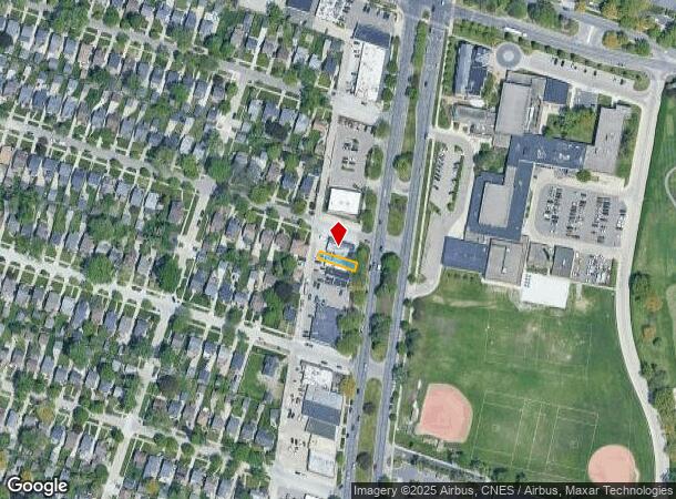  20563 Mack Ave, Grosse Pointe Woods, MI Parcel Map