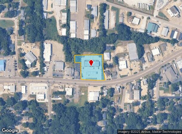  1228 W Main St, Tupelo, MS Parcel Map