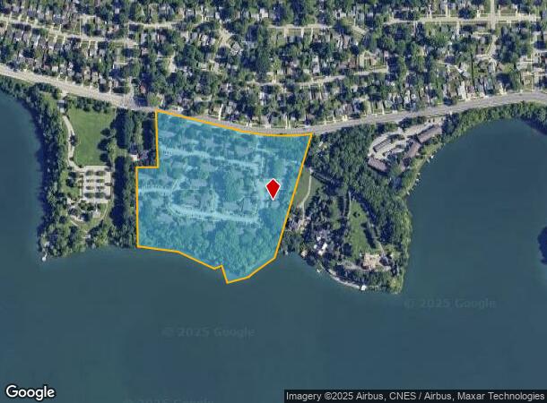 1712 Timber Rdg, Ypsilanti, MI Parcel Map