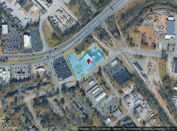  714 W Main St, Murfreesboro, TN Parcel Map