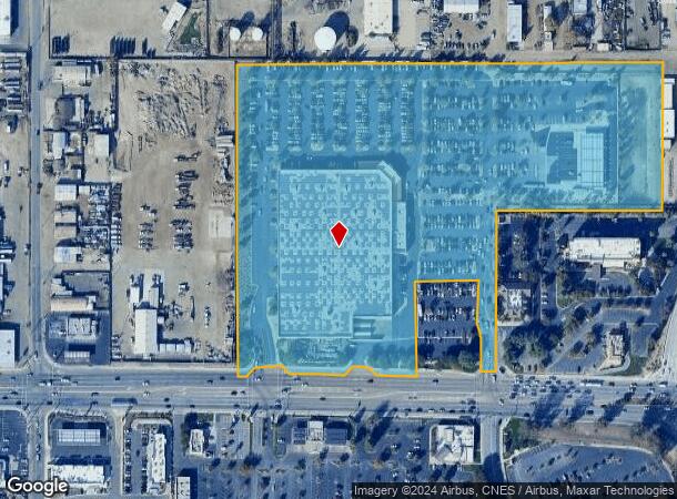  3800 Rosedale Hwy, Bakersfield, CA Parcel Map