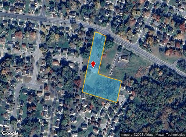 9601 Ardwick Ardmore Rd, Springdale, MD Parcel Map