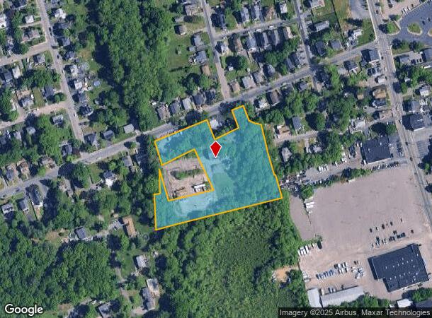  70 Brookside Ave, Brockton, MA Parcel Map