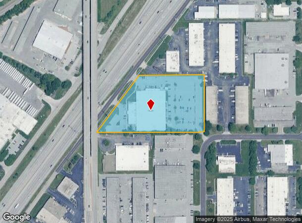  8915 Lenexa Dr, Overland Park, KS Parcel Map