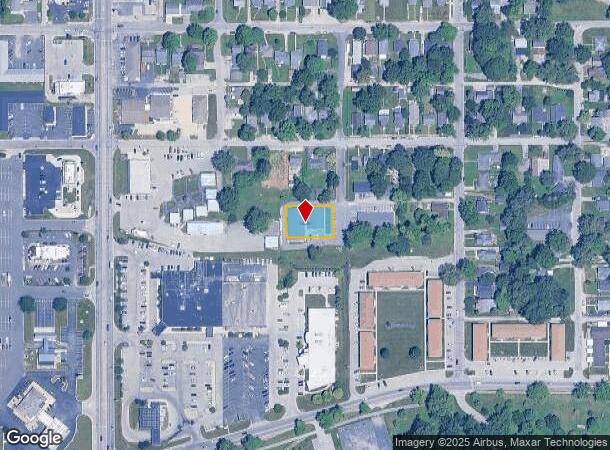  715 S Cole Ave, Muncie, IN Parcel Map