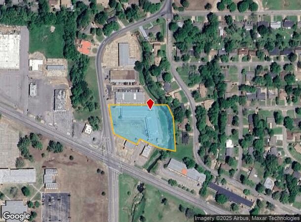 1017 S Collegiate Dr, Paris, TX Parcel Map
