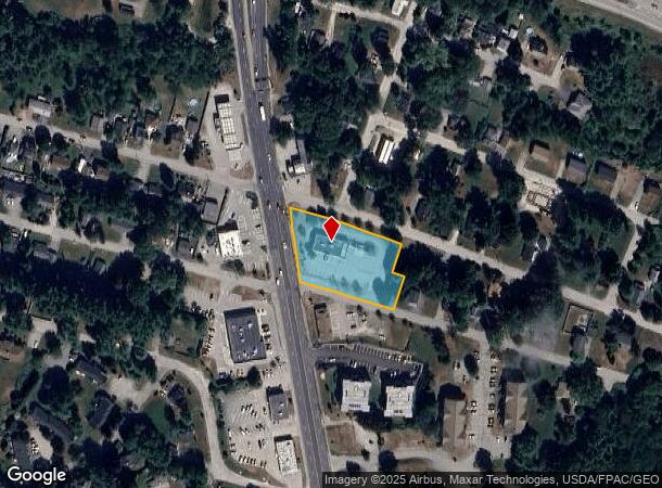 445 Center St, Auburn, ME Parcel Map