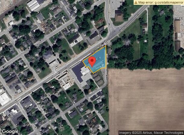  418 E Broadway St, Fortville, IN Parcel Map