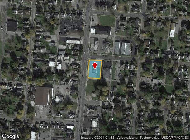  333 S Main St, Bellefontaine, OH Parcel Map