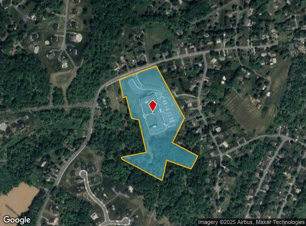  5825 Oklahoma Rd, Sykesville, MD Parcel Map