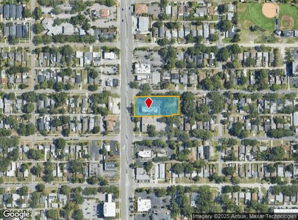  4351 4Th St N, Saint Petersburg, FL Parcel Map