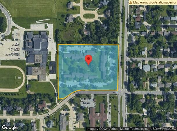  1813 W 8Th St, Cedar Falls, IA Parcel Map