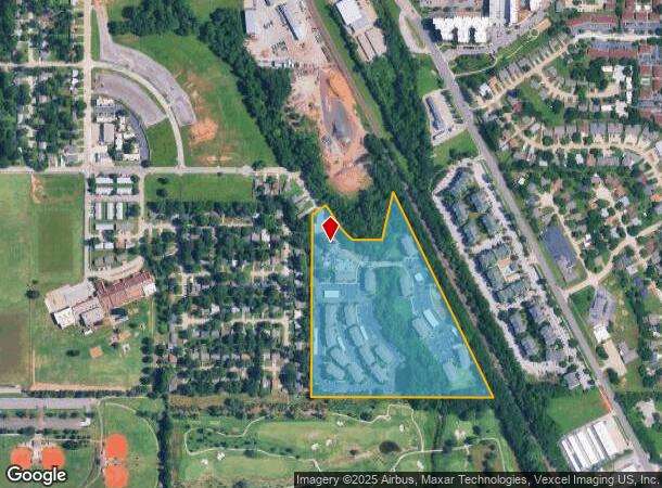  730 Stinson St, Norman, OK Parcel Map