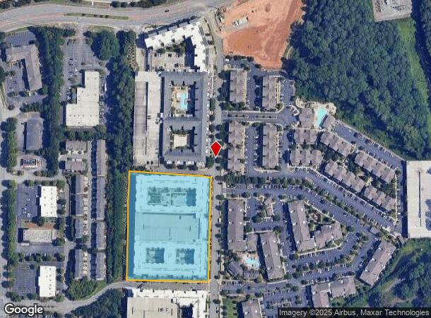  3021 Hidden Forest Ct, Marietta, GA Parcel Map