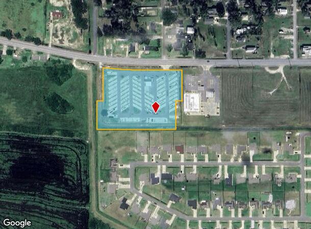  601 W Highway 90, Iowa, LA Parcel Map