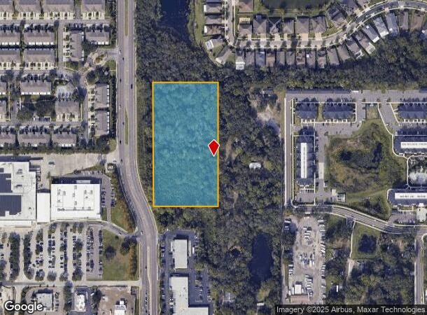 S Gornto Lake Rd, Brandon, FL Parcel Map