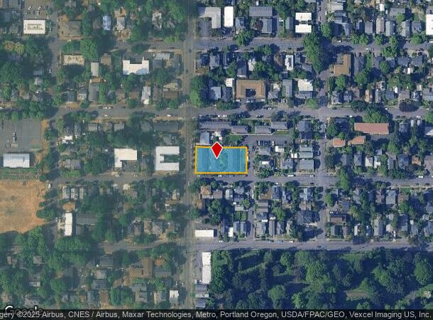2021 Se Oak St, Portland, OR Parcel Map
