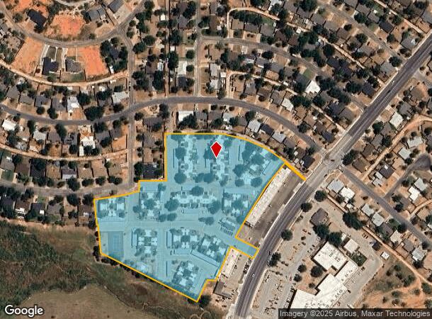  3210 Clare Dr, San Angelo, TX Parcel Map