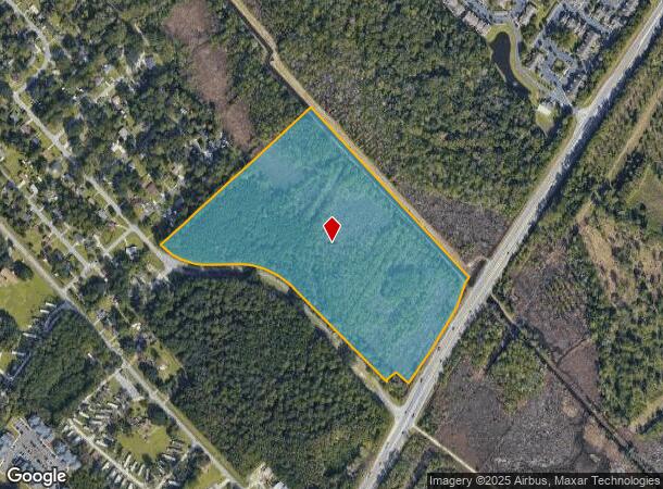 Ogeechee Rd, Savannah, GA Parcel Map