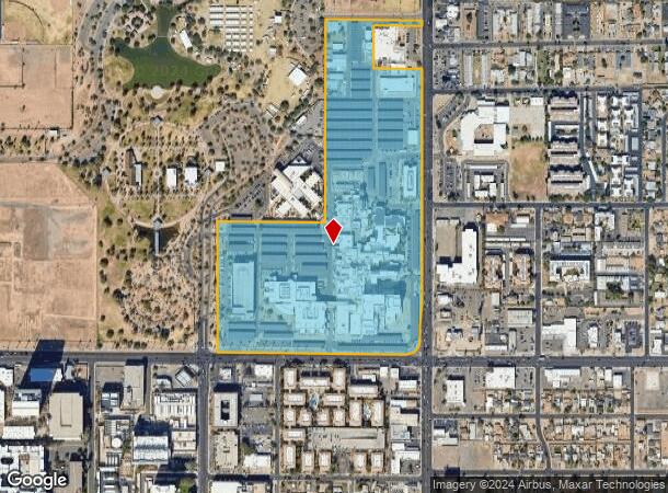  650 E Indian School Rd, Phoenix, AZ Parcel Map