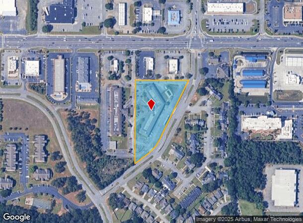 2725 Watson Blvd, Warner Robins, GA Parcel Map