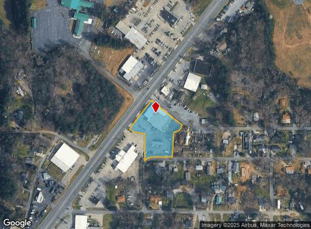  2718 E Walnut Ave, Dalton, GA Parcel Map
