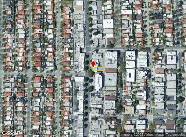 816 S Robertson Blvd, Los Angeles, CA Parcel Map