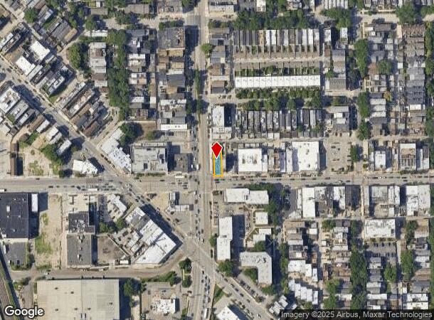 1554 W Fullerton Ave, Chicago, IL Parcel Map