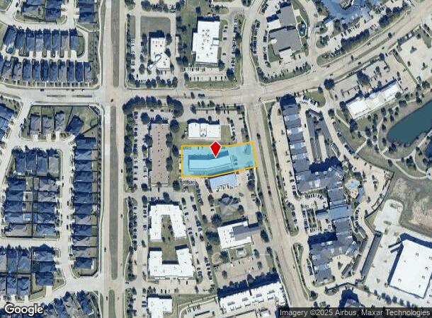 885 Junction Dr, Allen, TX Parcel Map