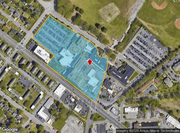  3636 High St, Portsmouth, VA Parcel Map