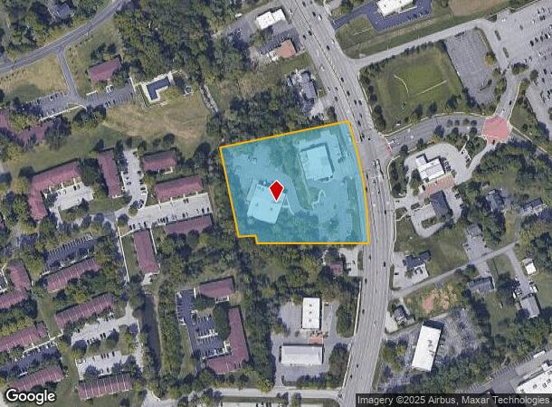  342 N Pottstown Pike, Exton, PA Parcel Map