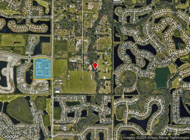  205 107Th Street Cir E, Bradenton, FL Parcel Map