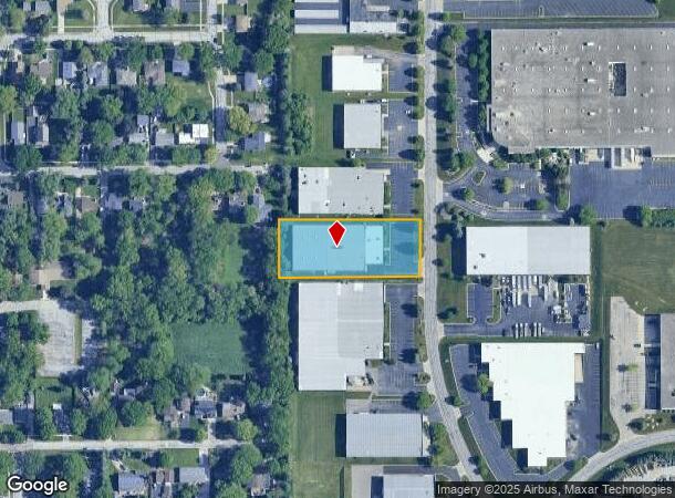  631 N Raddant Rd, Batavia, IL Parcel Map