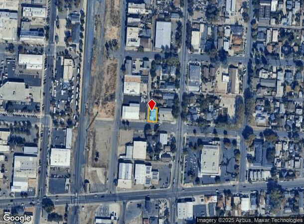  115 E Walnut St, Lodi, CA Parcel Map