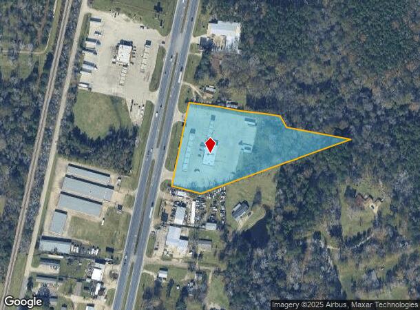  1594 N Temple Dr, Diboll, TX Parcel Map