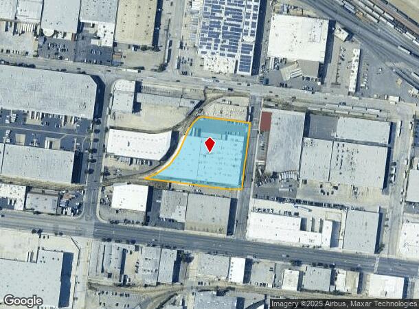 4519 Everett Ave, Vernon, CA Parcel Map