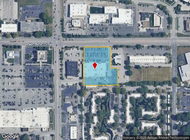  5441 W 95Th St, Overland Park, KS Parcel Map