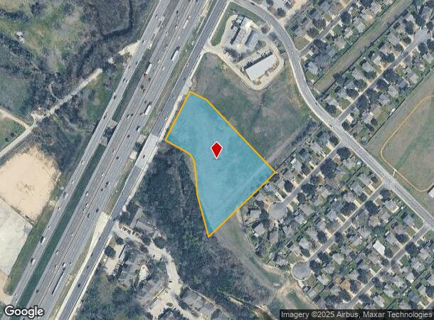 21261 E Frontage Rd, Kyle, TX Parcel Map