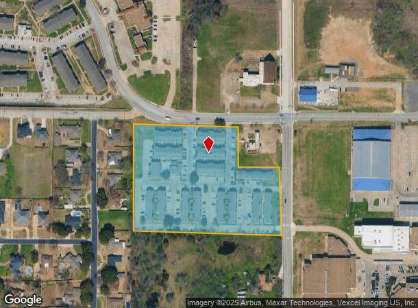 201 W Tarrant Rd, Grand Prairie, TX Parcel Map