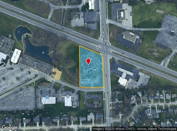  3110 E Coliseum Blvd, Fort Wayne, IN Parcel Map