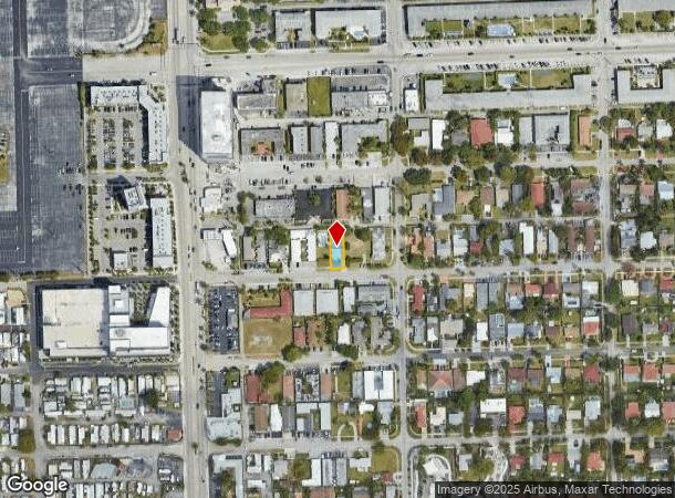  713 Ne 7Th St, Hallandale Beach, FL Parcel Map
