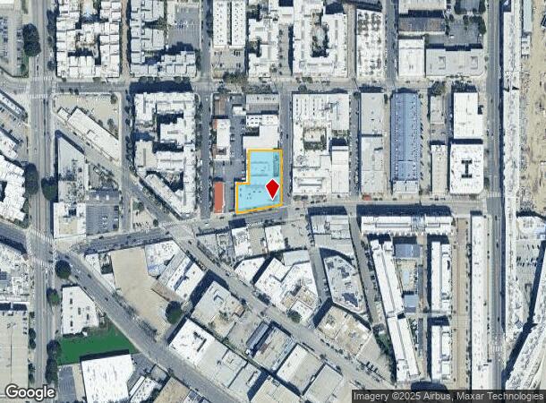  833 E 3Rd St, Los Angeles, CA Parcel Map