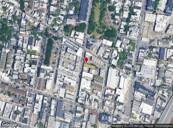  847 N 3Rd St, Philadelphia, PA Parcel Map