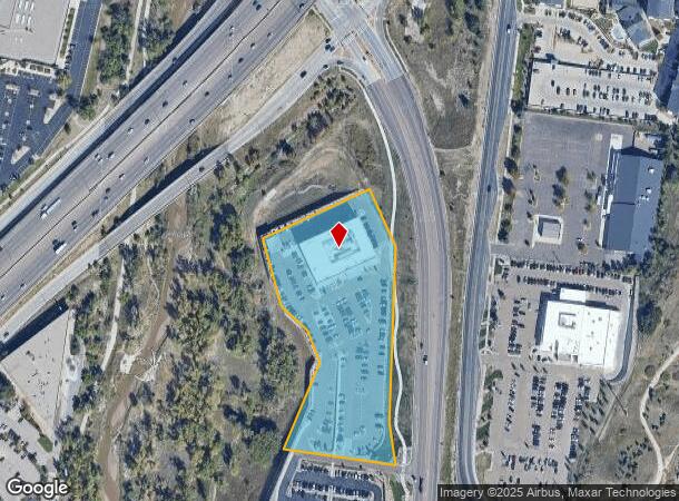  5818 N Nevada Ave, Colorado Springs, CO Parcel Map