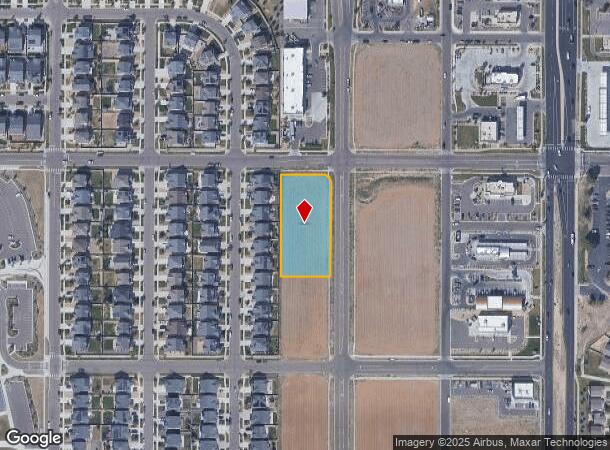  4655 N Yampa St, CO Parcel Map