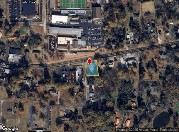  425 W College St, Bowdon, GA Parcel Map
