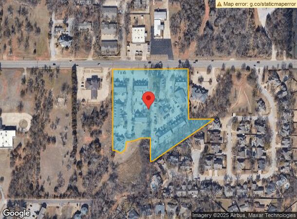  2000 E 15Th St, Edmond, OK Parcel Map