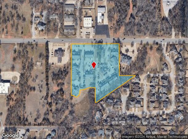  2000 E 15Th St, Edmond, OK Parcel Map