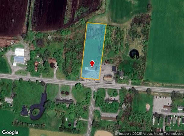 6105 E Avon Lima Rd, Avon, NY Parcel Map